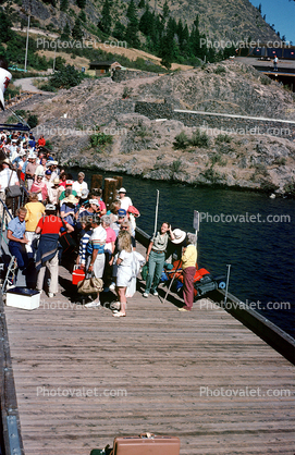 Lake Chelan, Fields-Landing, Dock, Pier, 1950s