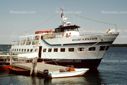 Mount Katahdin, Ferry boat, Dock, Ferryboat