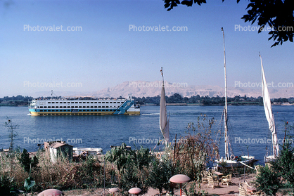 H/S Anni, Nile River, Sheraton, 1985, 1980s