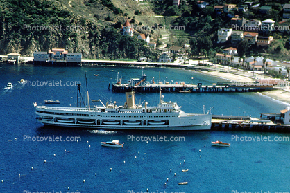 SS-Catalina, Avalon Harbor, Catalina Island, 1940s