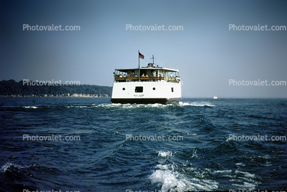 Put-in Bay, Put-in-Bay Ohio on South Bass Island, Lake Erie, 1950s