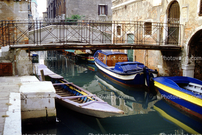 Canal, Bridge, Gondola