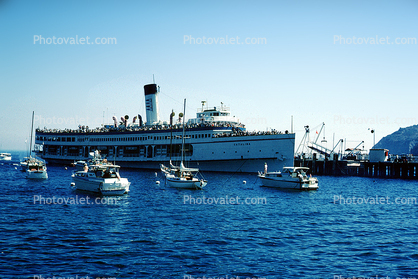 Avalon Harbor, Catalina, SS-Catalina, 1965, 1960s