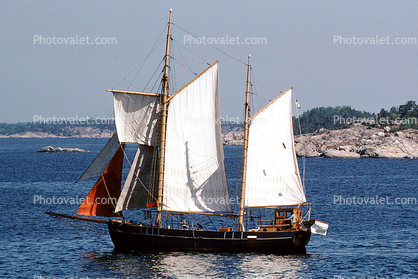 Sailing Ship, Stockholm, Baltic Sea