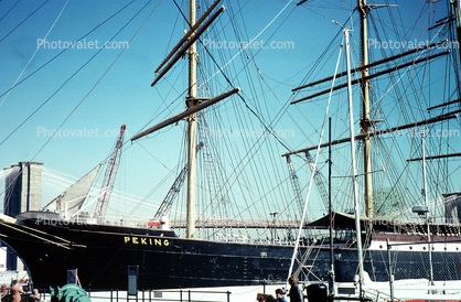 Peking Tall Ship, 1950s