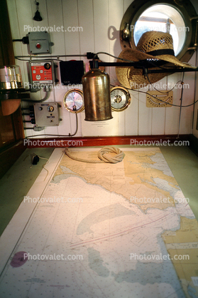 Map Room, Chart, navigation, hat