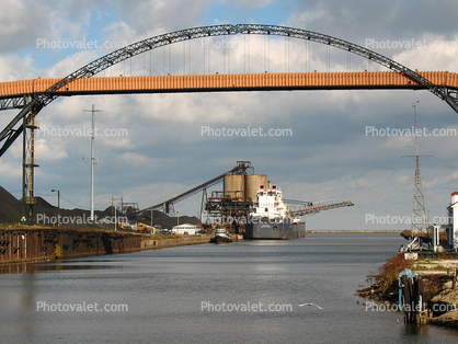 Algolake, Great Lakes self-unloading bulk carrier, Lake Erie, IMO: 7423093