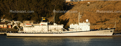 Golden Bear, The third T.S. Golden Bear docked alongside the California Maritime Academy, Panorama, Vallejo, California