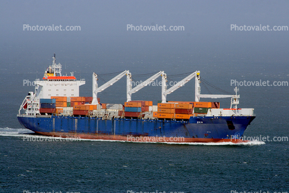 ZRIN, IMO: 9005429, Jadroplov, self-unloading containership cargo vessel