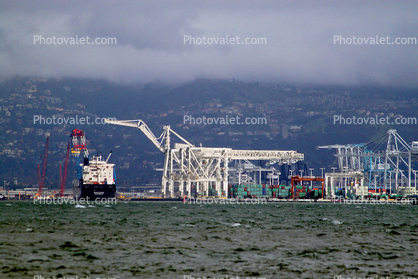 Black Eagle, Cranes, Dock, Containers, Containership