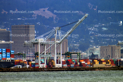 Port of Oakland, Crane, Dock, Buildings