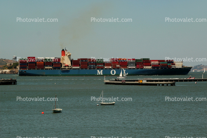 MOL Creation Container Ship, Hyde Street Pier, IMO 9321237