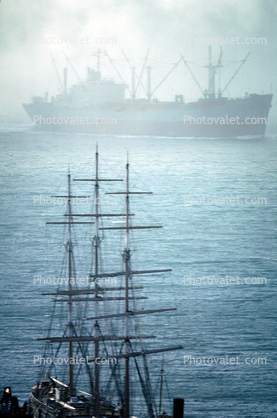 Ghost Ship, San Francisco Bay, Dock, Harbor