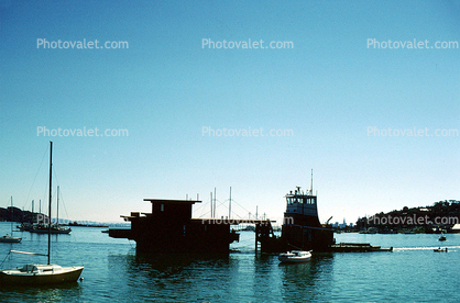 Pusher Tug, Tugboat, Sausalito, Harbor