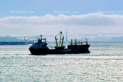 VC Lines, San Francisco Bay, California, GGB