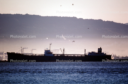 Oil Tanker, east bay hills