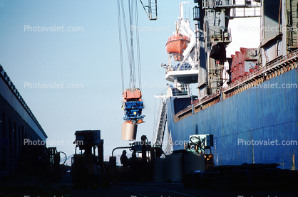 Star Dieppe, Crane, Dock, Harbor, Cargo Ship