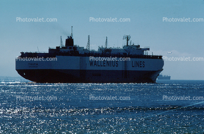 Wallenius Lines, Crane, RoRo, Ro-Ro, Tosca, Vehicle Carrier, IMO: 7708833