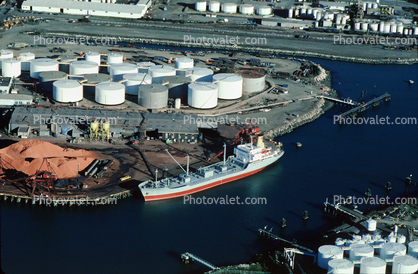 Dock, Harbor, Oil Tanks, Terminal, Warehouses, Docks