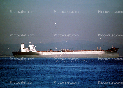 Exxon Long Beach Oil Products Tanker, Harbor