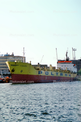 Siarkopol, Poltank, Oil/chemical Tanker, IMO: 7364089, Gdansk Harbor, Dock, Harbor