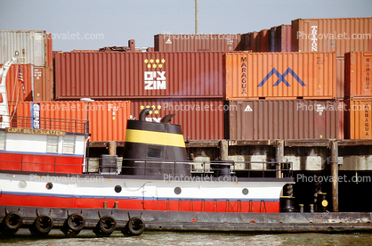 Tugboat, ZIM, Maragua, Triton, Pier, Dock