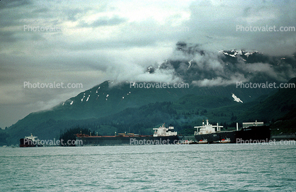 Alaska Pipeline Terminus, Valdez Marine Oil Terminal, Harbor