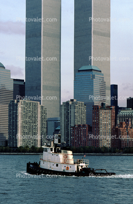 CR Tugboat, Tug, World Trade Center, New York City