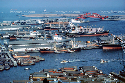 Dock, Harbor, Bridge, Piers, Kobe