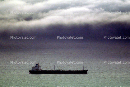 Pacific Ocean, Fog, Clouds, January 2000