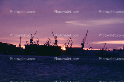 Dock, Harbor, Saint Petersburg, Russia
