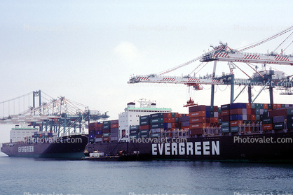 Evergreen, Gantry Crane, Harbor