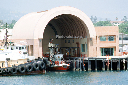 Ralph J Scott Fireboat, Fire Station #112, history, Berths 85-86, San Pedro Harbor