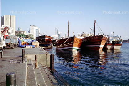 Dubai Creek, Harbor, Docks, United Arab Emirates, UAE