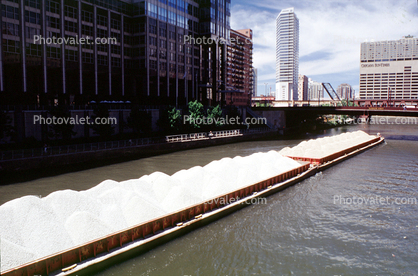 Barge, Chicago River