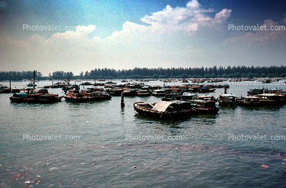 Marina Bay, Dock, Harbor, 1988, 1980s