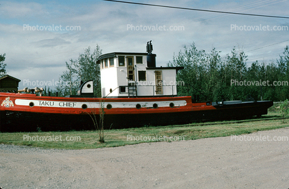 Taku Chief, The last commerical wooden tug