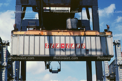 Sea-Land, Rotterdam, Netherlands, Container, Gantry Crane