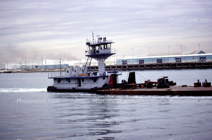 Pusher Tug, barge, Corpus Christi