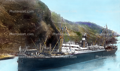 Cristobal, steamship, 1920's