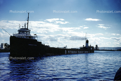 Thomas F. Cole, Ore Carrier, Bulk Carrier, Pittsburgh Steamship Company, IMO: 5359248, 1949, 1940s