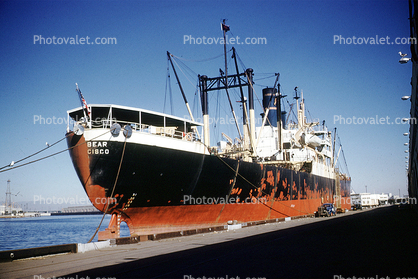 Golden Bear, Freighter, Long Beach, California, Dock, Harbor