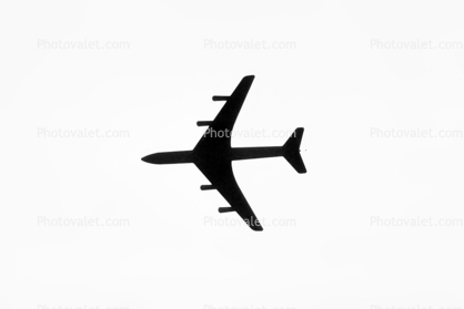 Boeing 707 Silhouette, shape, logo