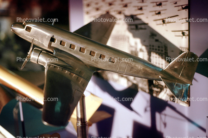 DC-2 metal model, art deco