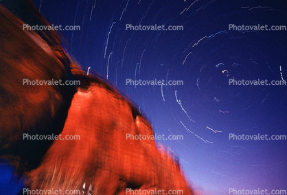 Star Trails, time-lapse, Canyonlands National Park, starfield, Star Field
