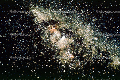 Comet, starfield, Star Field