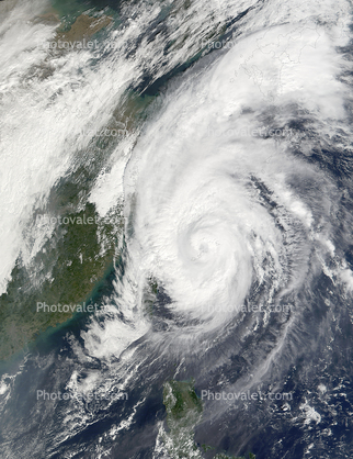 Typhoon Haiyan, Taiwan, October 17, 2001