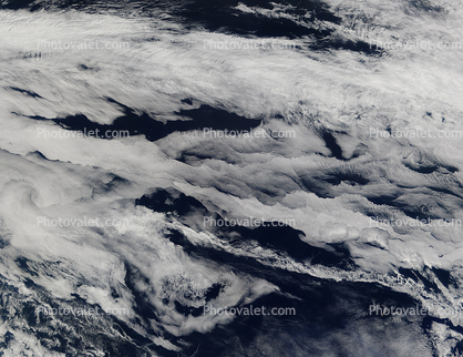 Marine stratocumulus clouds, southern Indian Ocean, March 2013