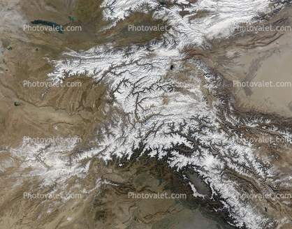 Hindu Kush, Pakistan, Afghanistan, India, glaciers, Climate Change