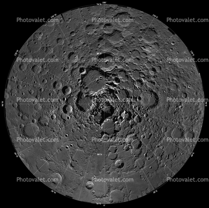 Water Ice At The Lunar Poles